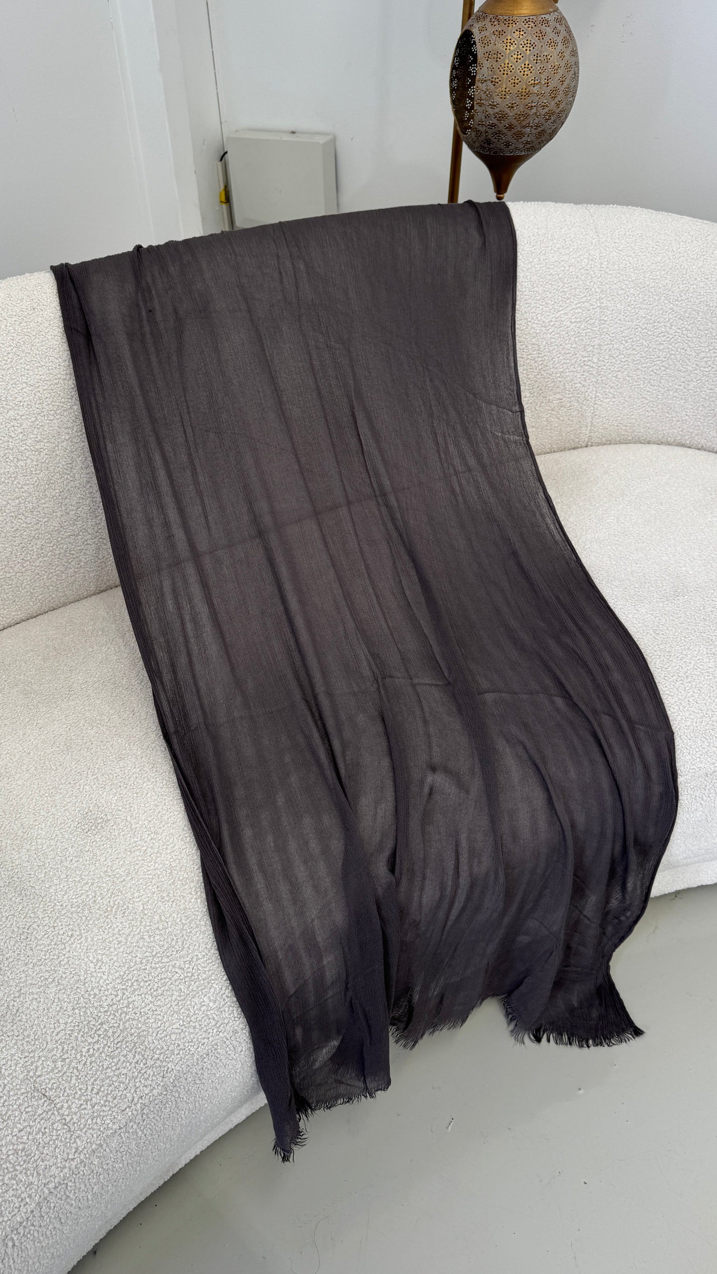 Lux Rayon - Charcoal