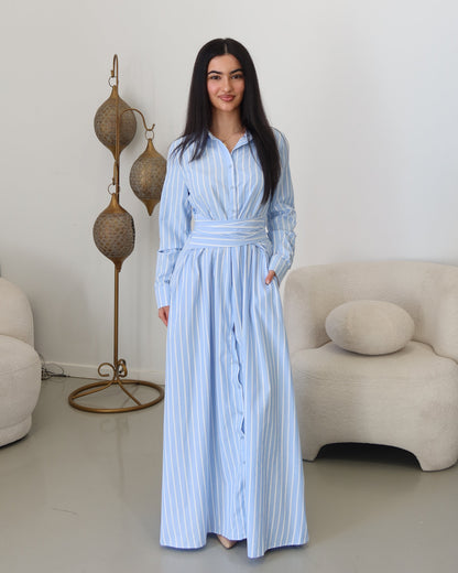 Eva Striped Dress
