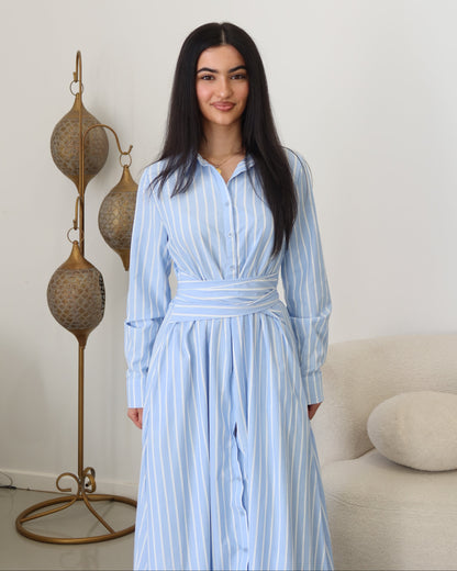 Eva Striped Dress