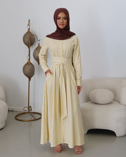 Eva Striped Dress