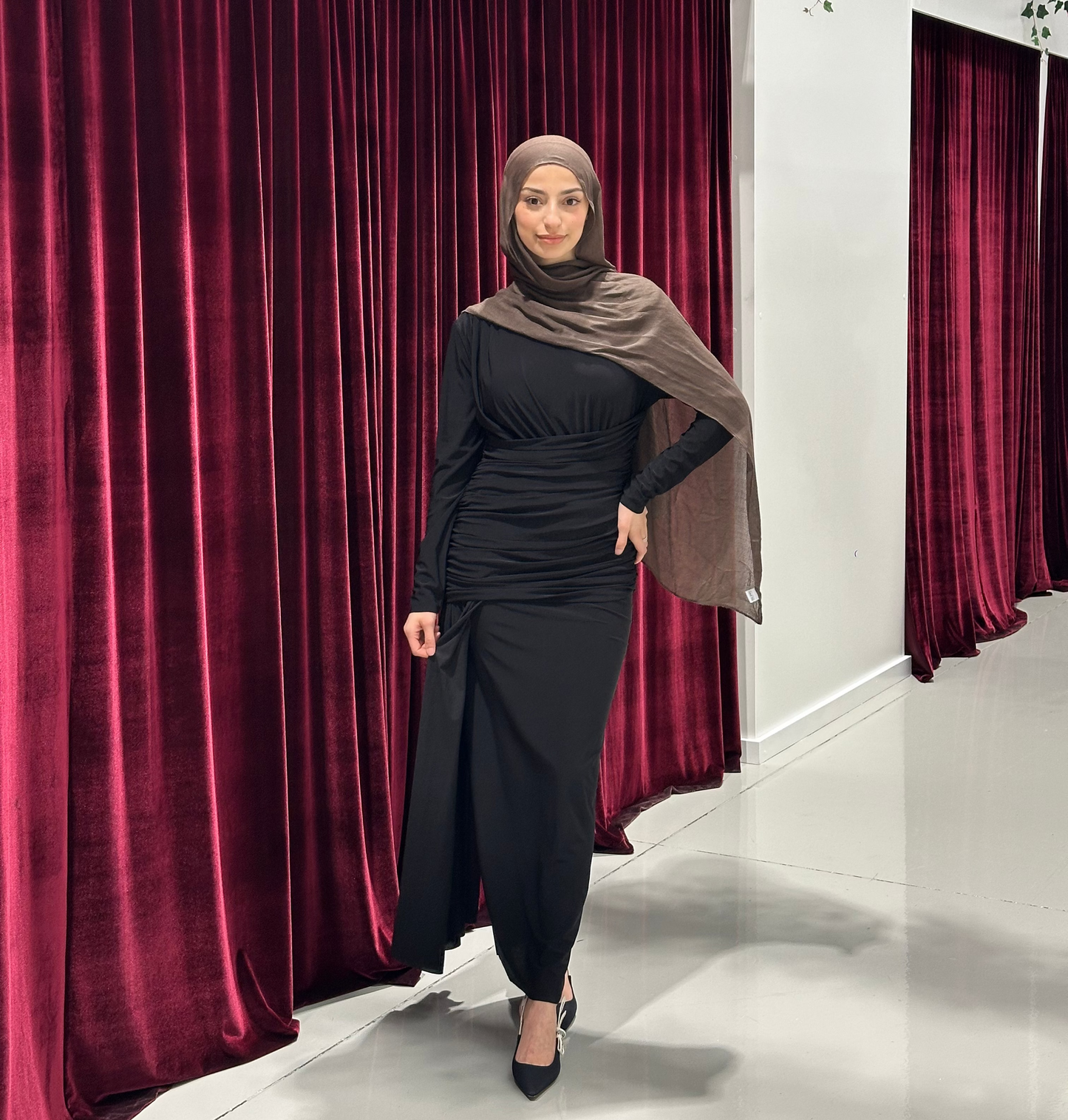 Veronica Ruched Dress