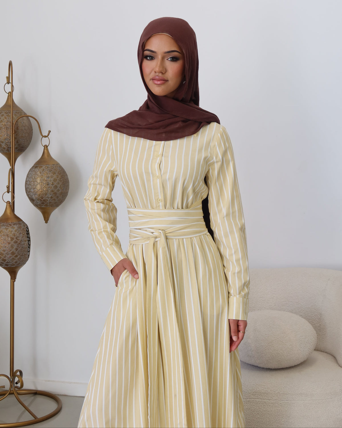 Eva Striped Dress