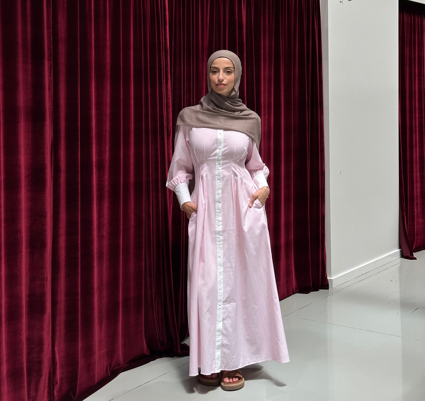 Bridget Stripe Dress