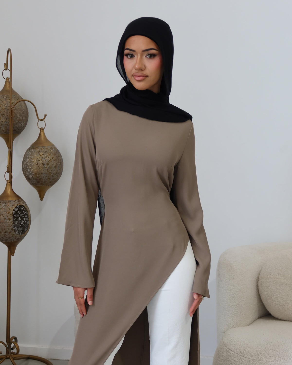 Mary Slit Top
