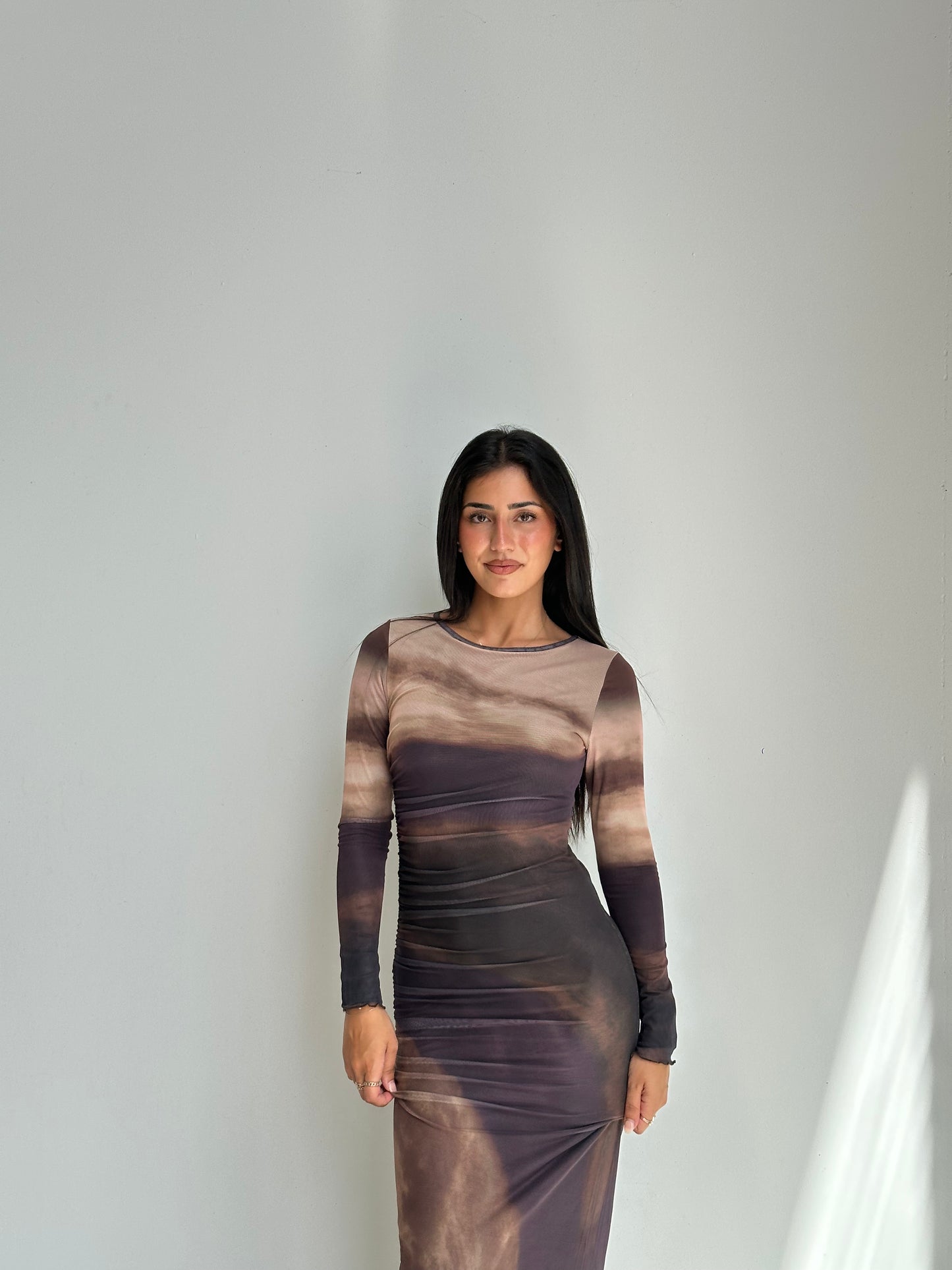 Dusk Ruched Dress