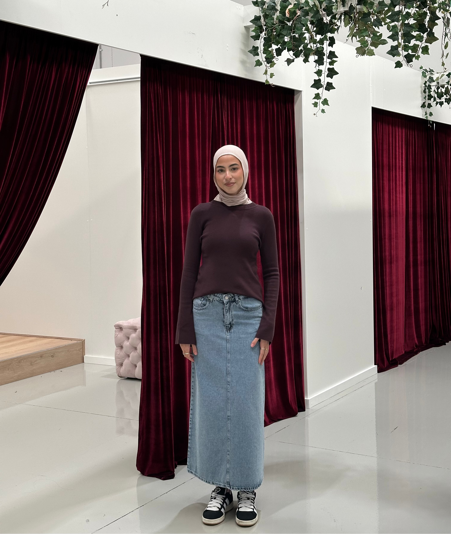 Amanda Denim Skirt