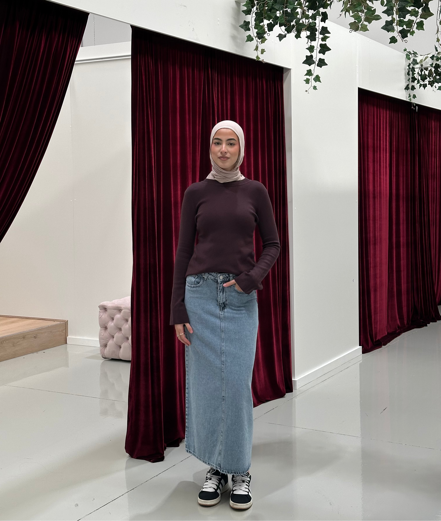 Amanda Denim Skirt