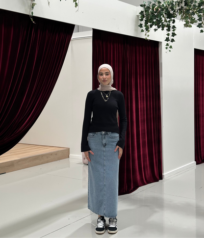 Amanda Denim Skirt