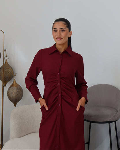 Ria Ruched Dress