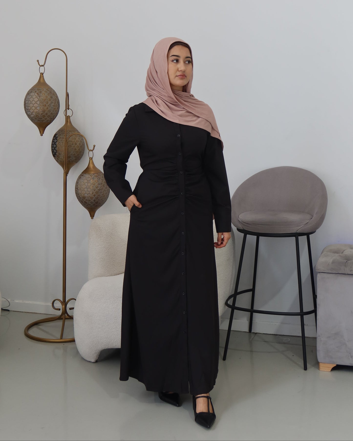 Ria Ruched Dress