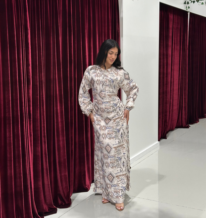 Jayda Pattern Dress