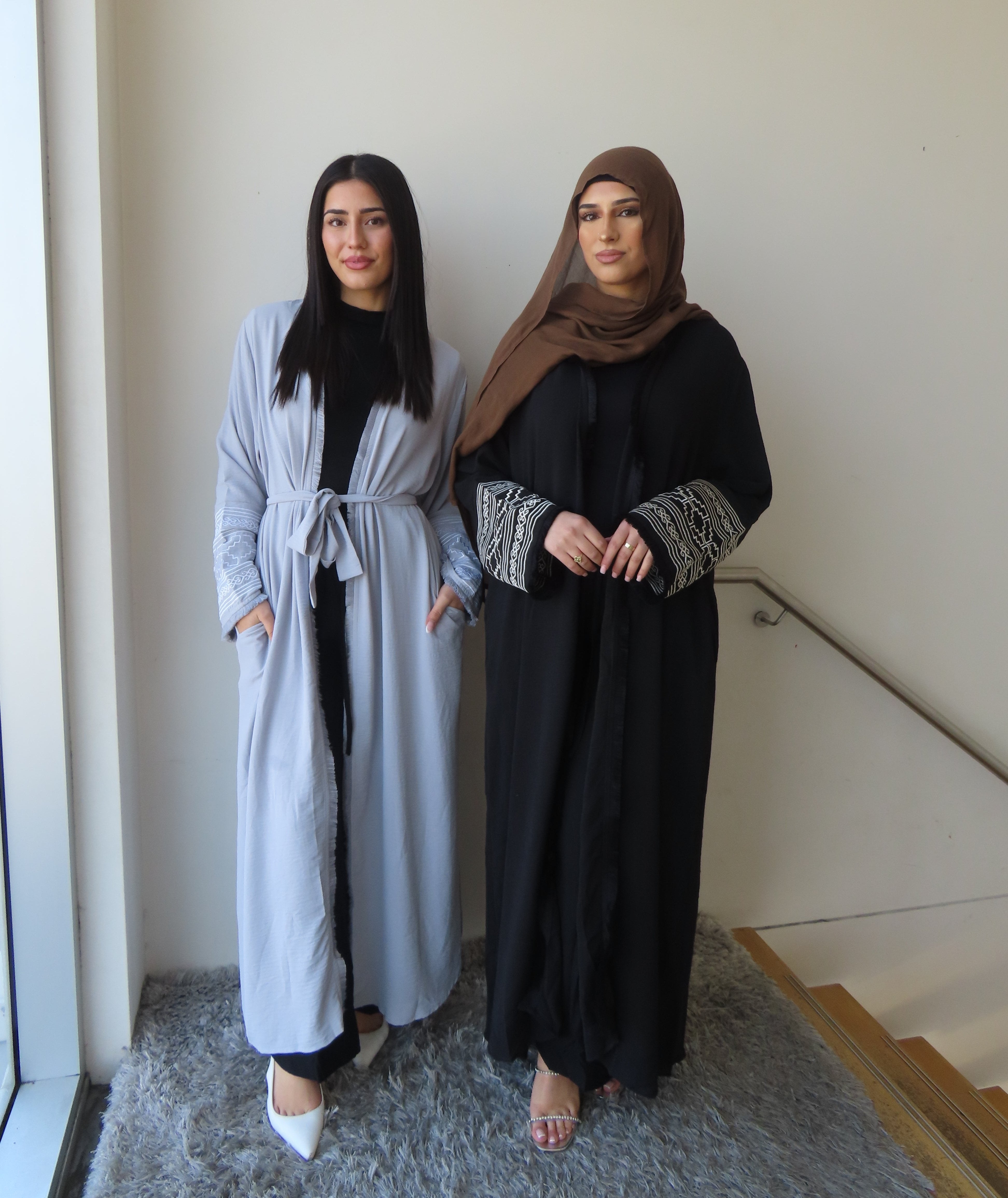 Abaya style tops best sale