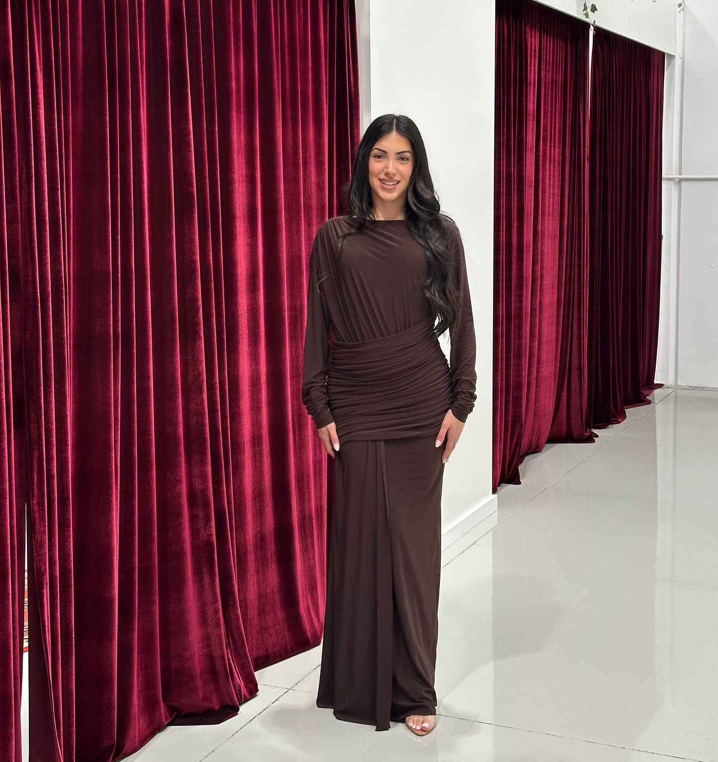 Veronica Ruched Dress