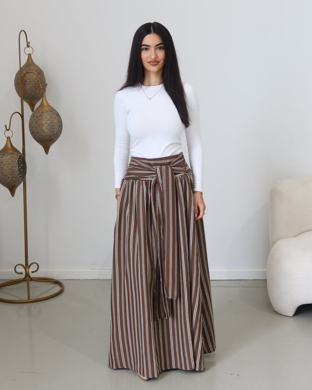 Dalia Tie Skirt
