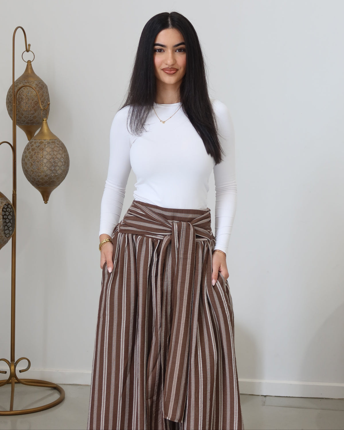 Dalia Tie Skirt