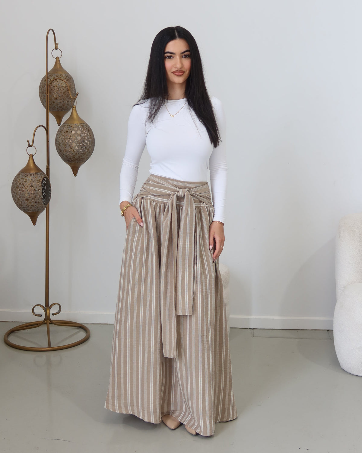 Dalia Tie Skirt