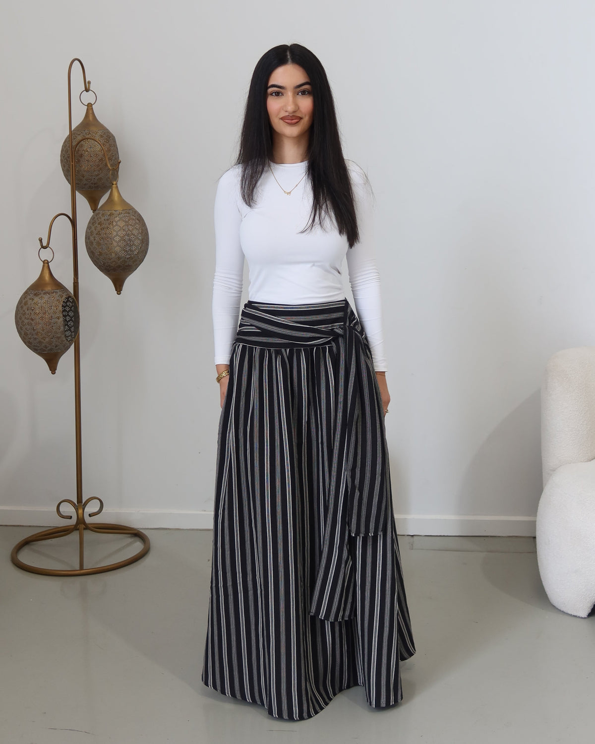 Dalia Tie Skirt