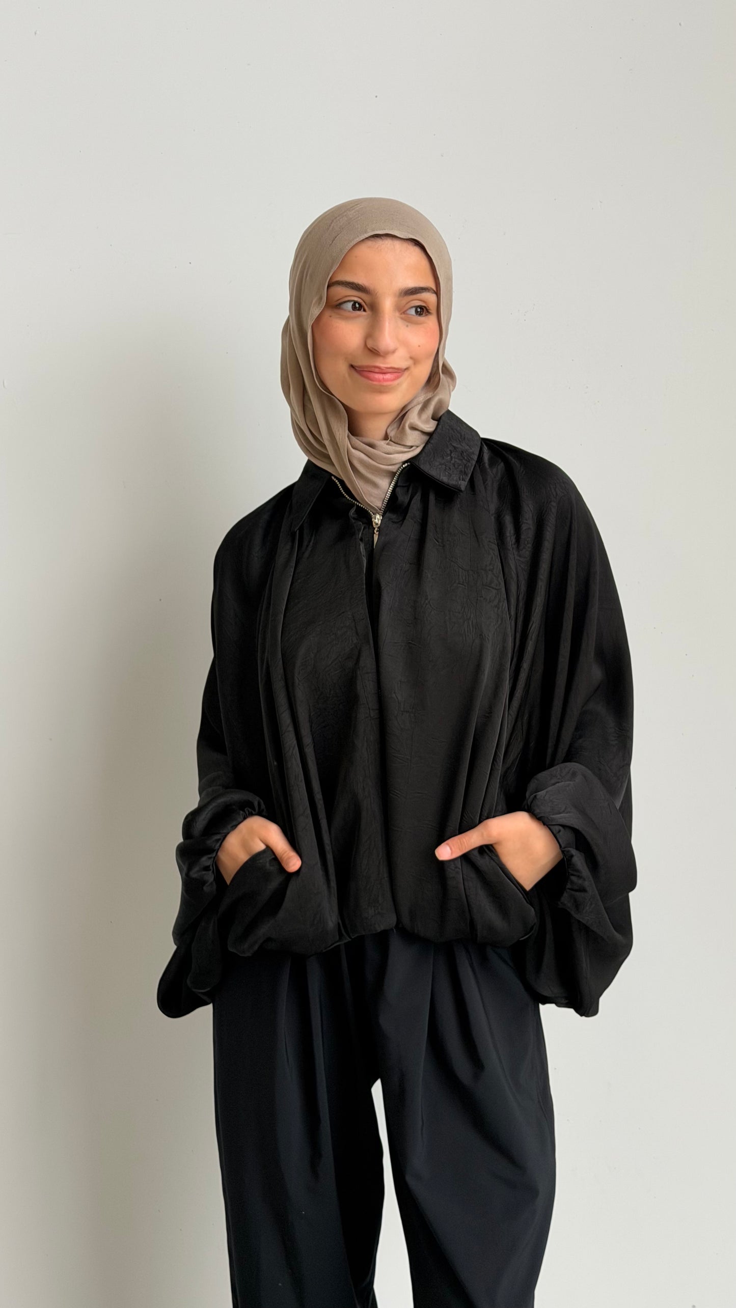 Zena Satin Jacket
