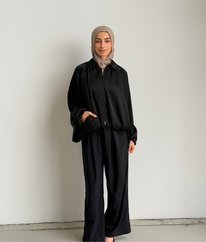 Zena Satin Jacket