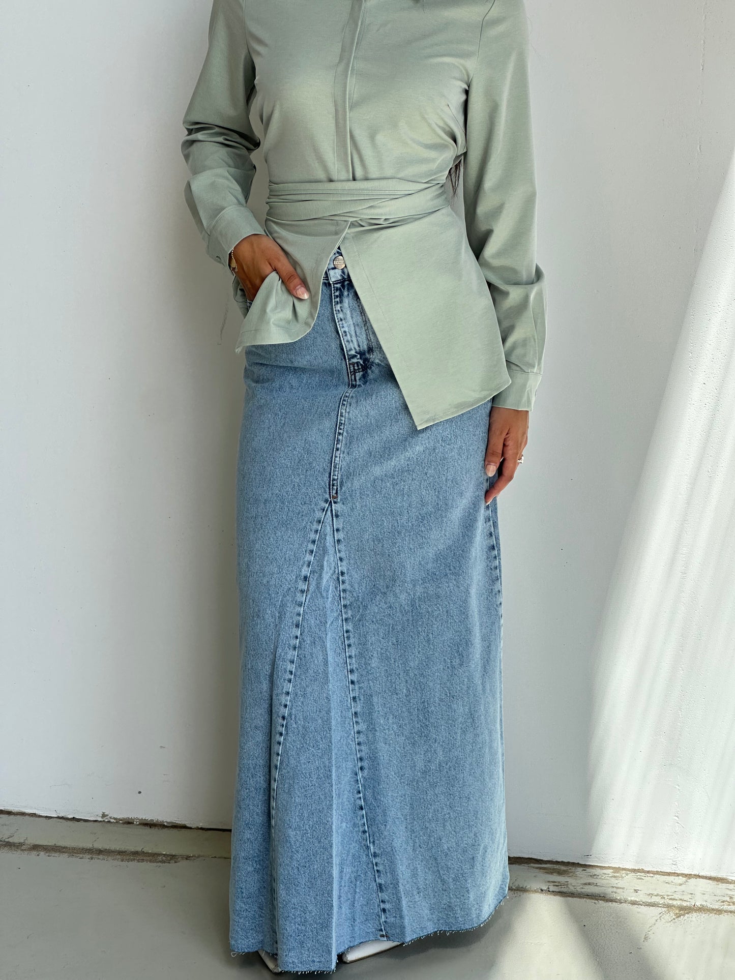 Casey Denim Skirt