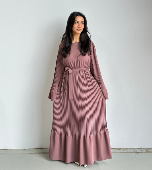 Vera Pleat Dress