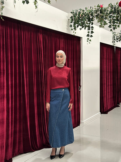 Nancy Denim Skirt