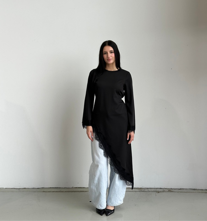 Liana Maxi Lace Top