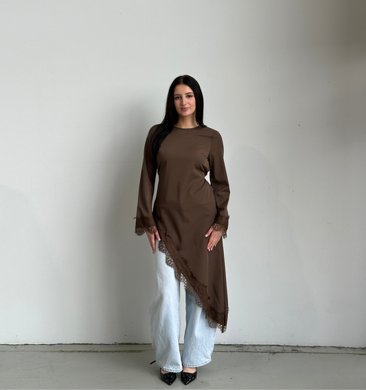 Liana Maxi Lace Top