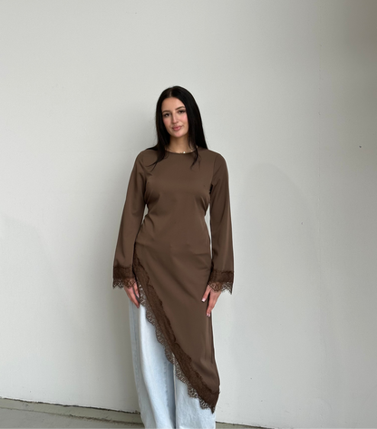 Liana Maxi Lace Top