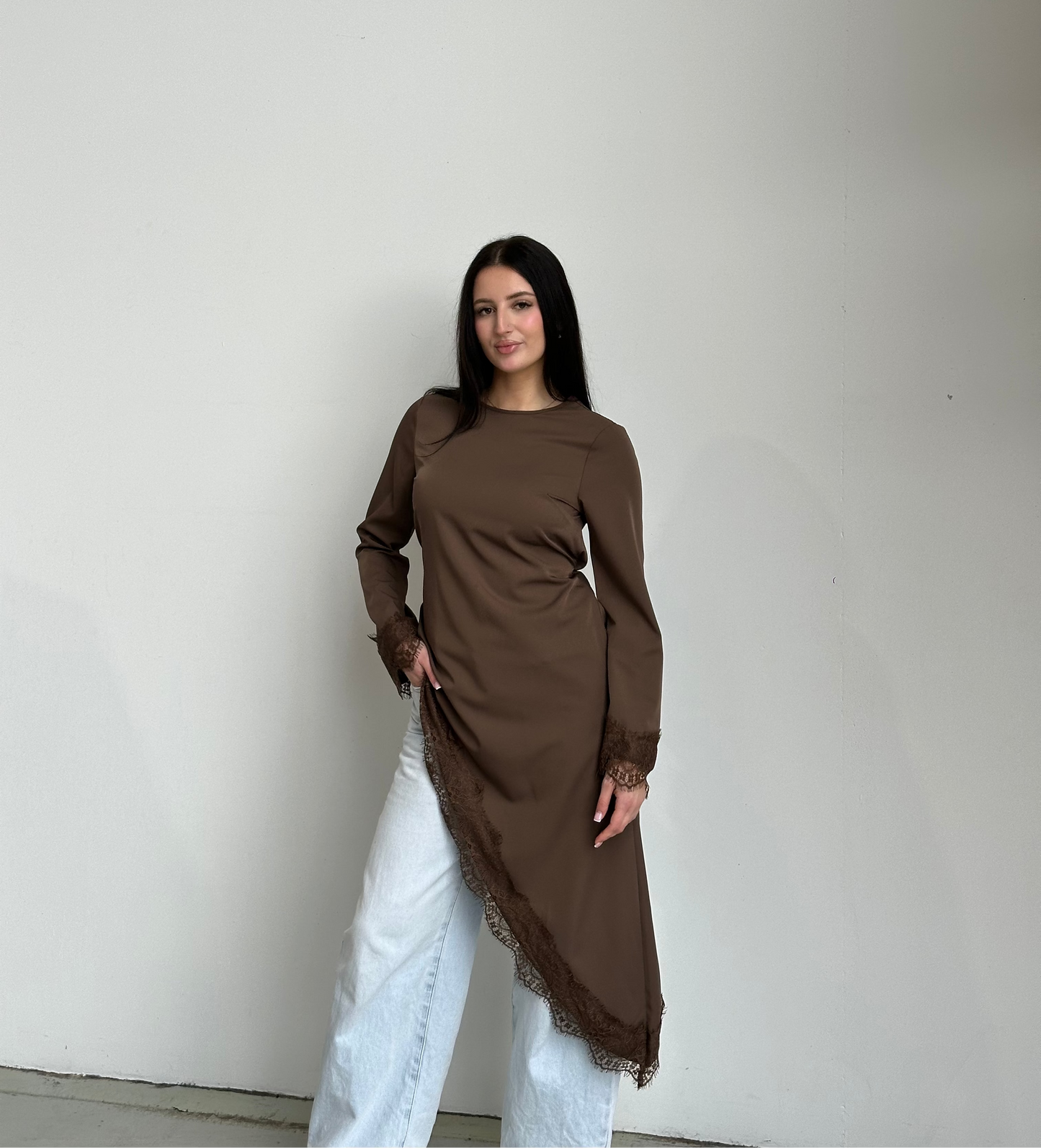 Liana Maxi Lace Top
