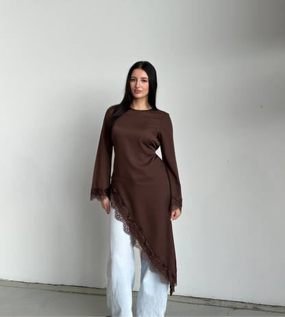 Liana Maxi Lace Top