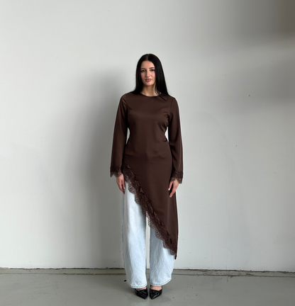 Liana Maxi Lace Top