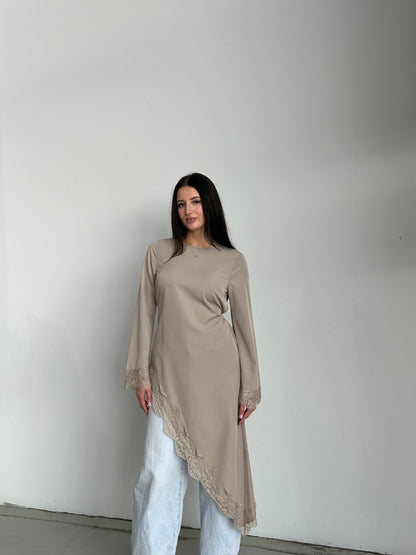 Liana Maxi Lace Top
