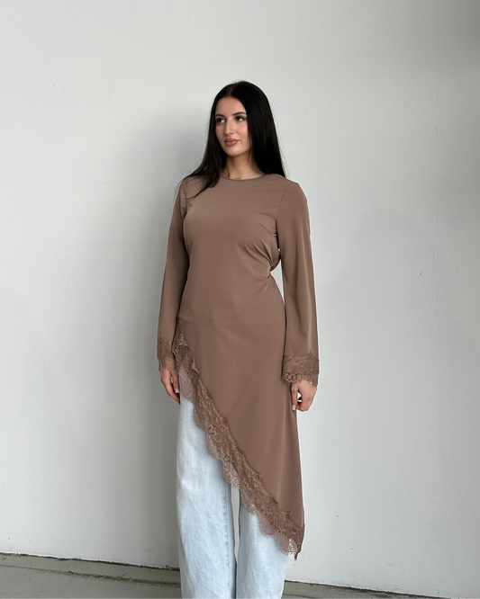 Liana Maxi Lace Top