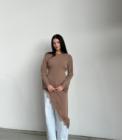 Liana Maxi Lace Top