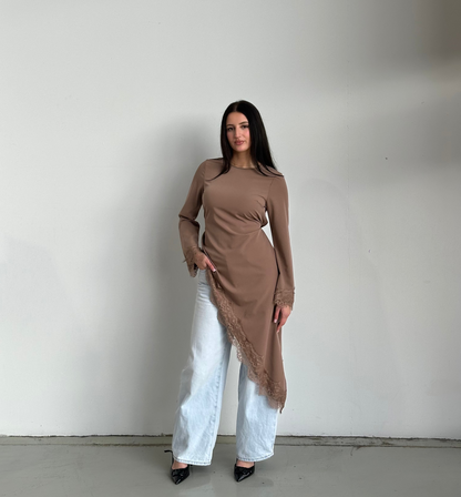 Liana Maxi Lace Top