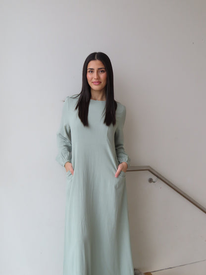 Mina Linen Dress