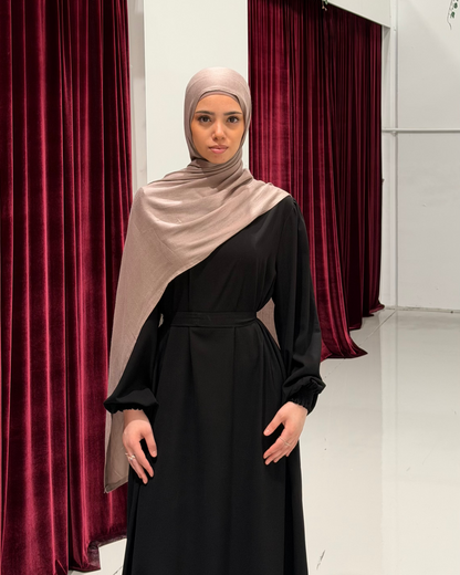Cuffed Abaya