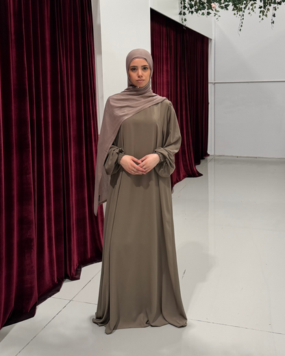 Cuffed Abaya