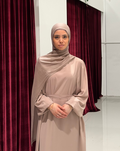 Cuffed Abaya