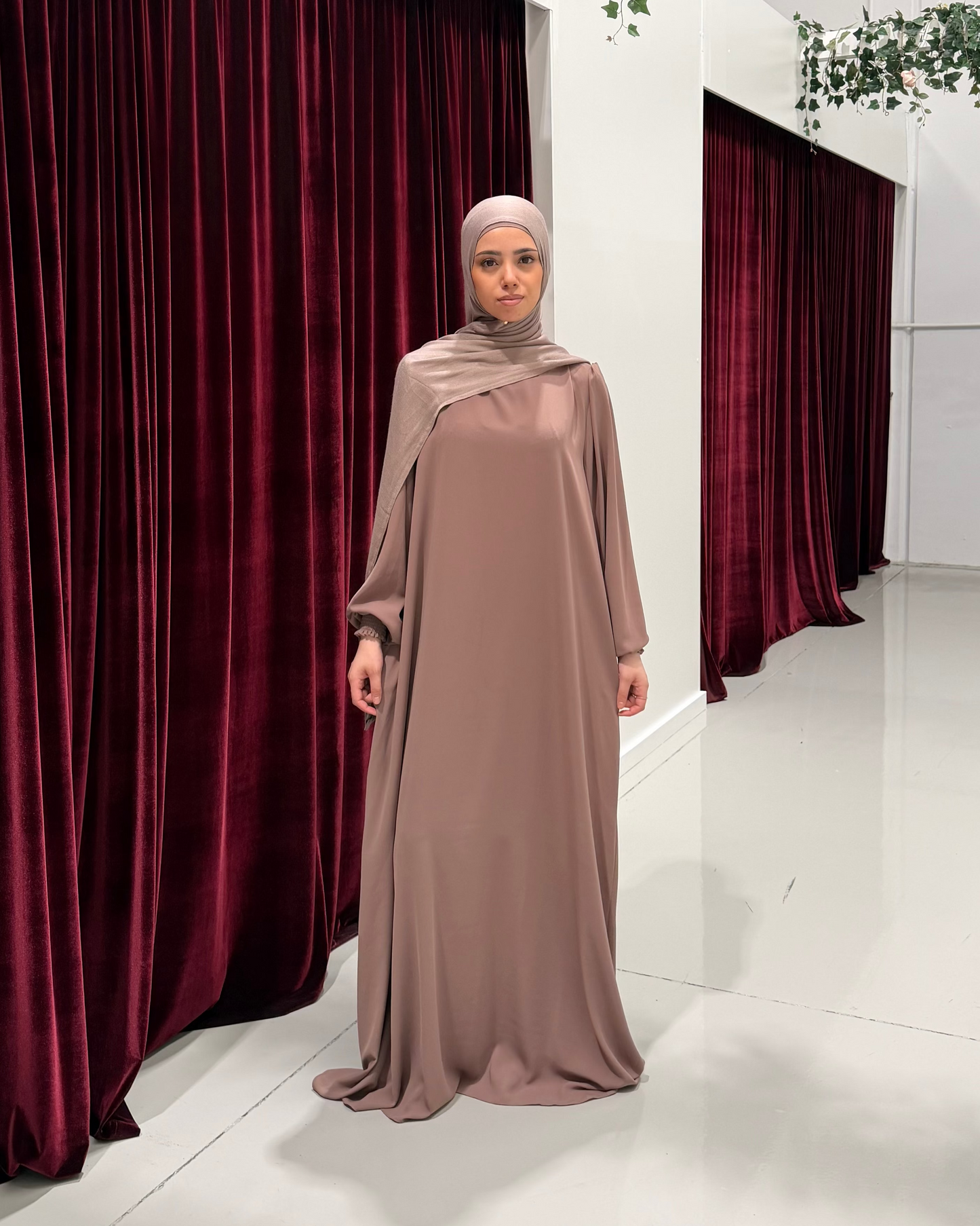 Cuffed Abaya