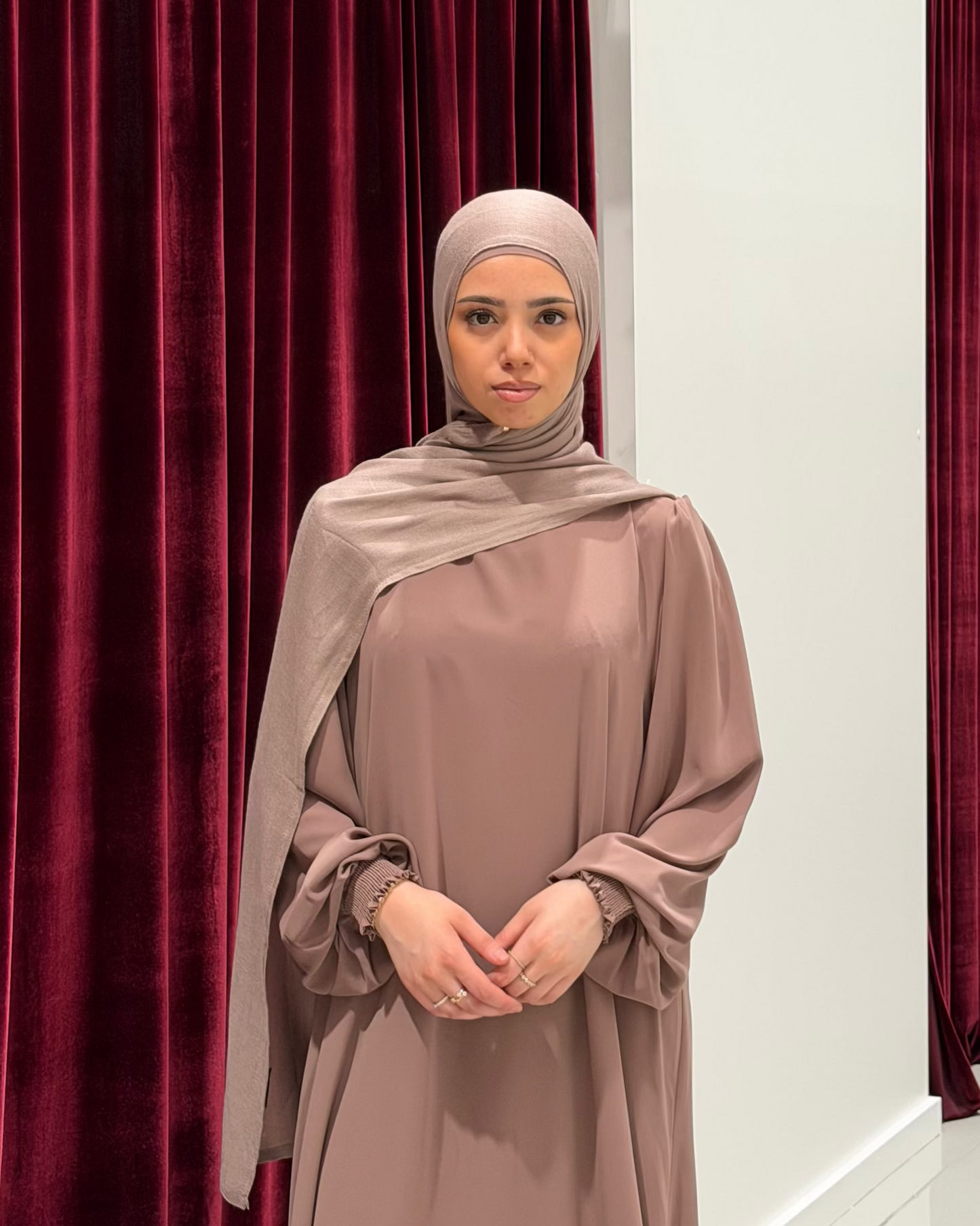 Cuffed Abaya