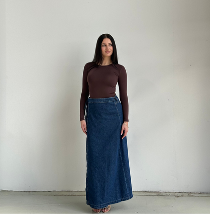 Yasmeen Denim Skirt