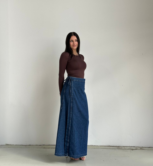 Yasmeen Denim Skirt