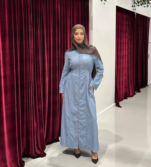 Teressa Button Dress