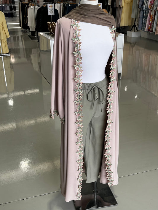 Petunia Open Abaya