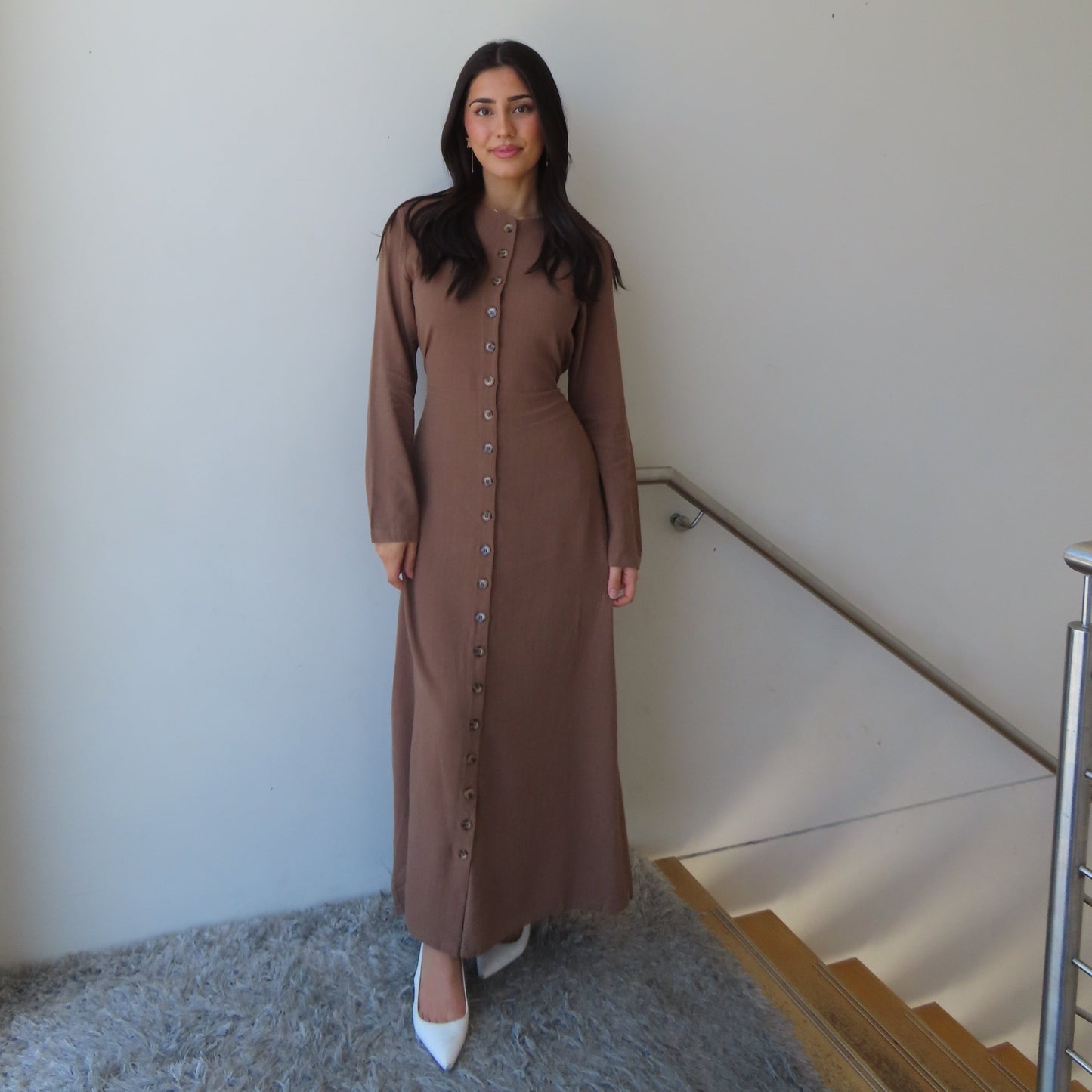 Amani Linen Dress