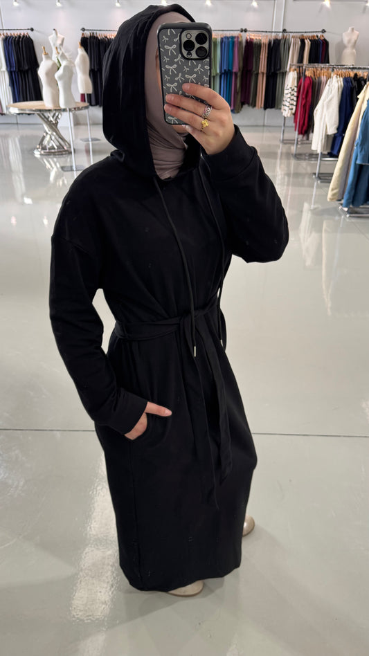 Huda Hooded Abaya