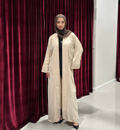Rose Open Abaya