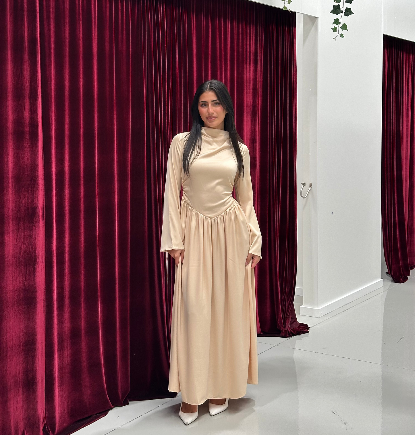 Sia Satin Dress
